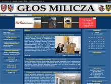 Tablet Screenshot of glosmilicza.pl